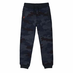 Size 12 Boys Mayoral Camouflage Joggers - Black and Orange